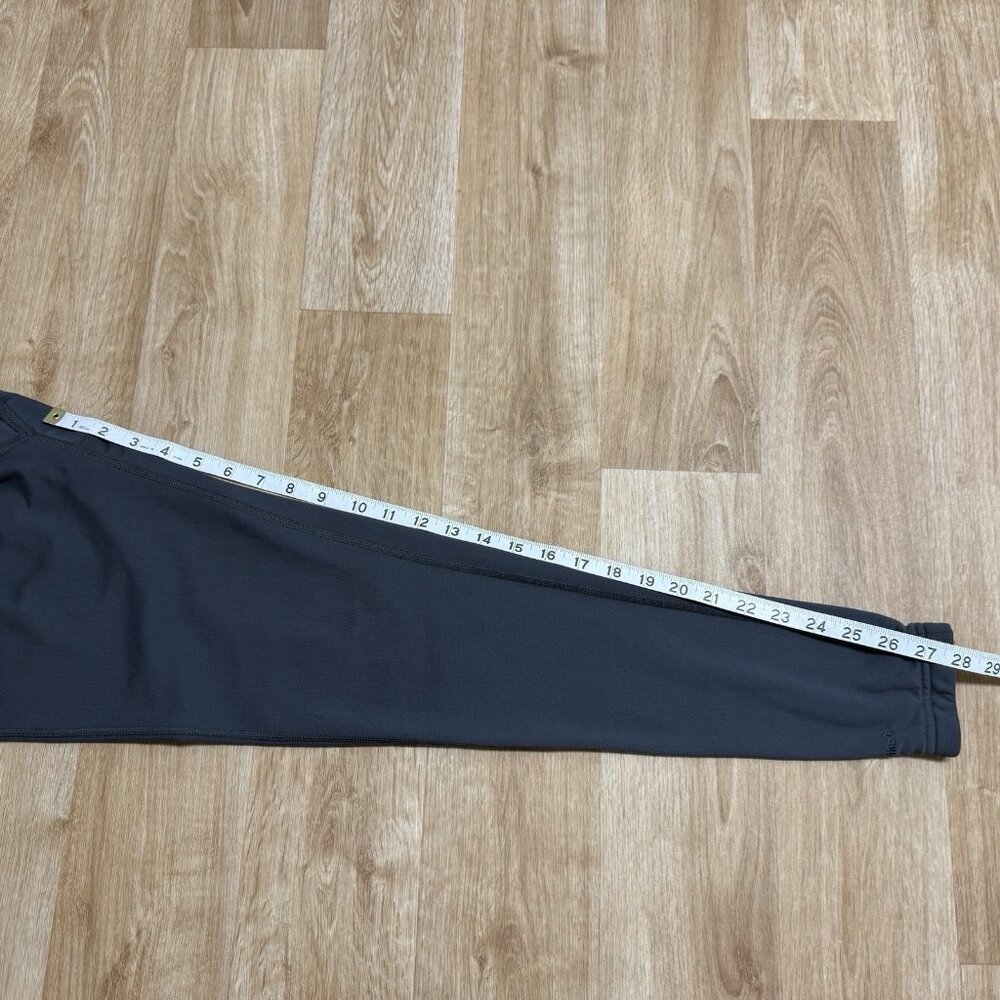 NIKE PRO LEGGINGS FLEECE LINED GRAY SIZE S FIT DRY ELASTIC WAIST WARM ATHLETIC - Picture 13 of 14